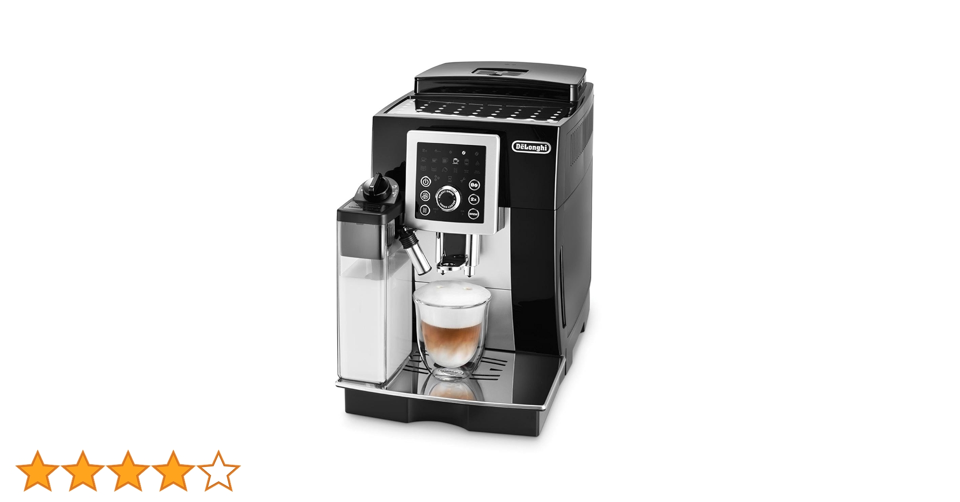 De'Longhi Magnifica Smart Espresso & Cappuccino Maker, Black